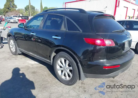 2006 Infiniti Fx35 z USA, uszkodzony, nr VIN JNRAS08UX6X105909